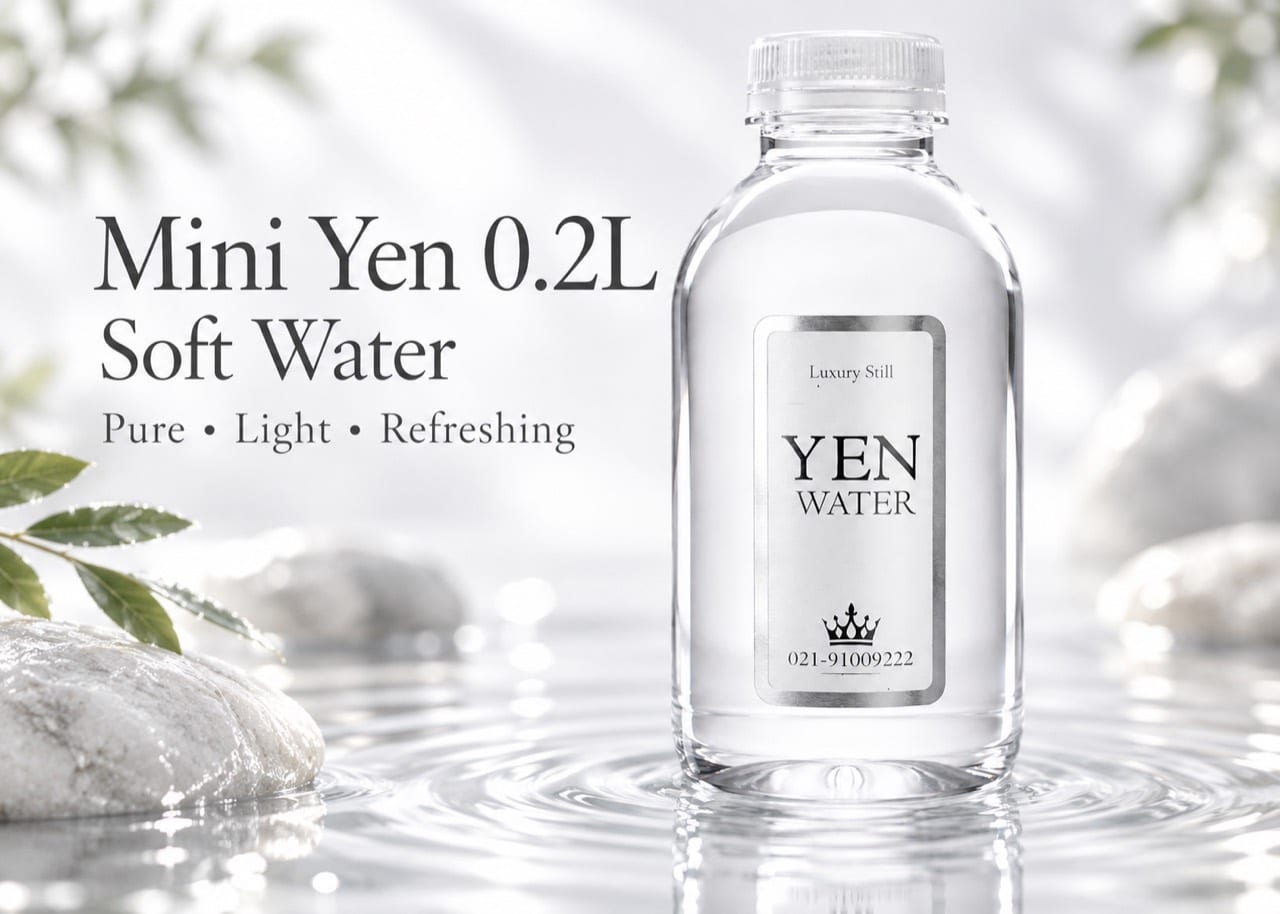 Mini Yen 200ml mineral water bottle