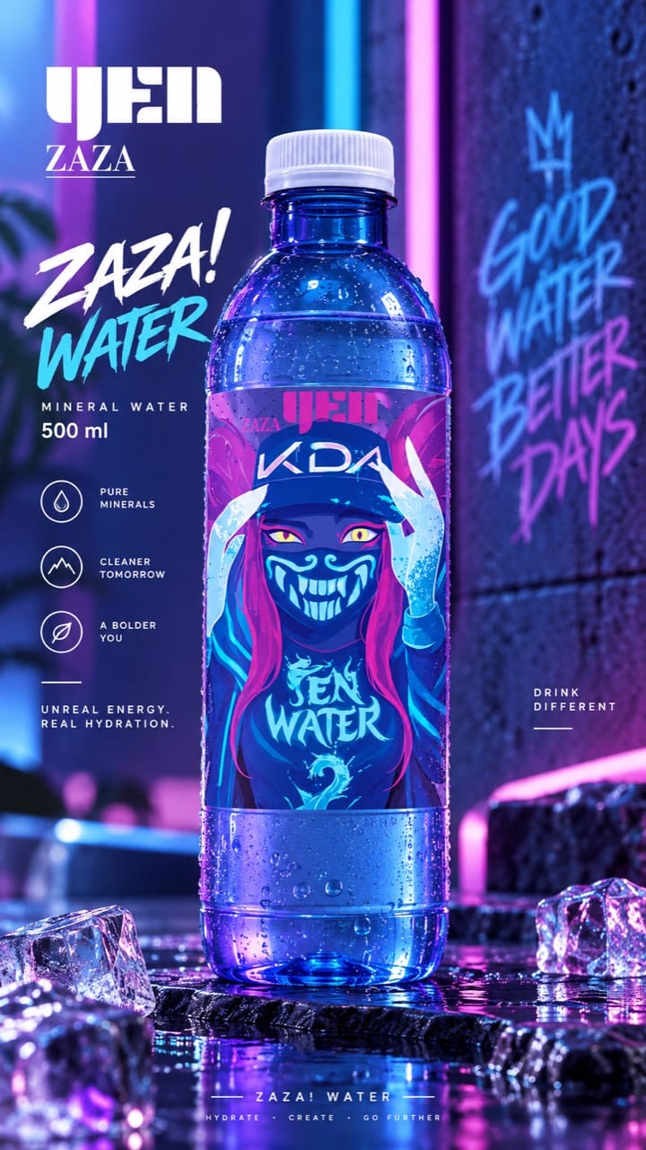 Zaza 500ml mineral water bottle